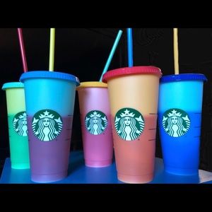 Starbucks Color Changing Cups - entire set NEW